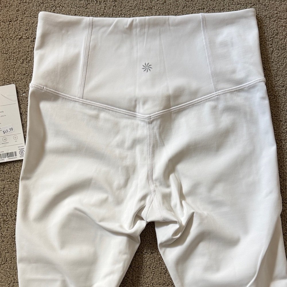 Athleta Bright White High-Rise Capri Leggings - Picture 2 of 5